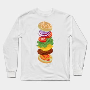 Burger Time Long Sleeve T-Shirt